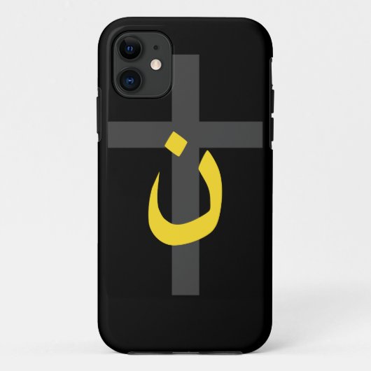 Christelijk Symbool Solidariteit van Nazarene Vet Case-Mate iPhone Case (Achterkant)