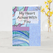 Christelijk Sympathy Card Collage ontwerp Kaart (Gele Bloem)