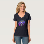 Christelijk Synthesizer Synth Nerd Jesus Ana T-shirt (Voorkant volledig)