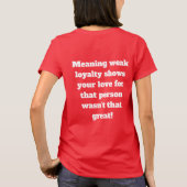Christelijk T-shirt (Achterkant)