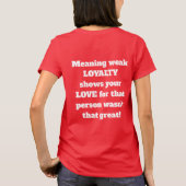 Christelijk T-shirt (Achterkant)