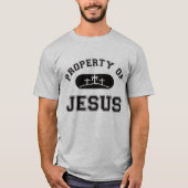 Christelijk T-shirt - 'Eigendom van Jezus' (Voorkant)