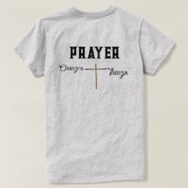 Christelijk T-shirt Gebed Verandert Dingen met Kru