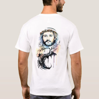 Christelijk T-shirt, Geworteld in Christus waterve T-shirt