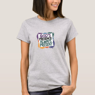 Christelijk T-Shirt Gods Aanwezigheid: Altijd Cade