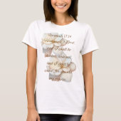 Christelijk T-shirt Jeremia 17:14 Mooie achtergron (Voorkant)