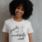Christelijk T-shirt met fijne en wonderbaarlijke v