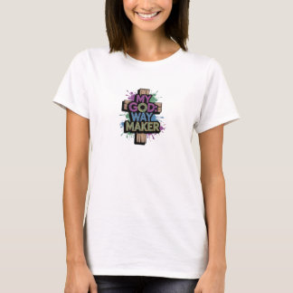 Christelijk T-shirt MY GOD: WAY MAKER