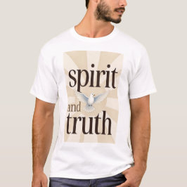 Christelijk T-shirt voor mannen 'Geest en Waarheid