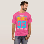 Christelijk - Team Jesus 03 Faith Hope Love T-shirt (Voorkant volledig)
