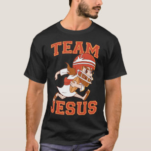Christelijk team Jesus Football Lover Faith Hope C T-shirt