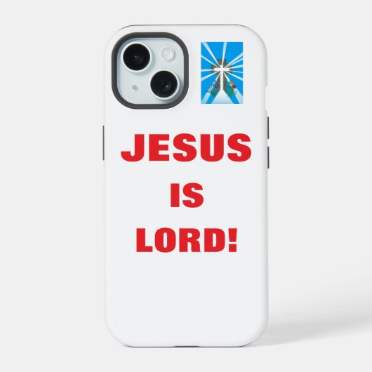 Christelijk telefoonhoesje iPhone 15 case (Achterkant)