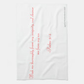 Christelijk Theedoek (Verticaal)