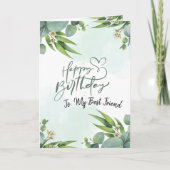 Christelijk thema gevouwen verjaardag Wenskaart Kaart (Voorkant)