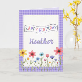 Christelijk thema gevouwen verjaardag Wenskaart Kaart