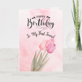 Christelijk thema gevouwen verjaardag Wenskaart Kaart (Voorkant)