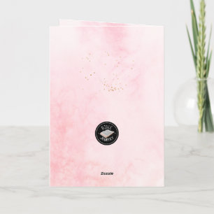 Christelijk thema gevouwen verjaardag Wenskaart Kaart