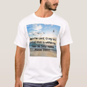 Christelijk thema Man T-short T-shirt (Voorkant)