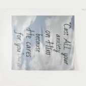 Christelijk thema van het ontwerp van prachtige wo wandkleed (Voorkant (horizontaal))