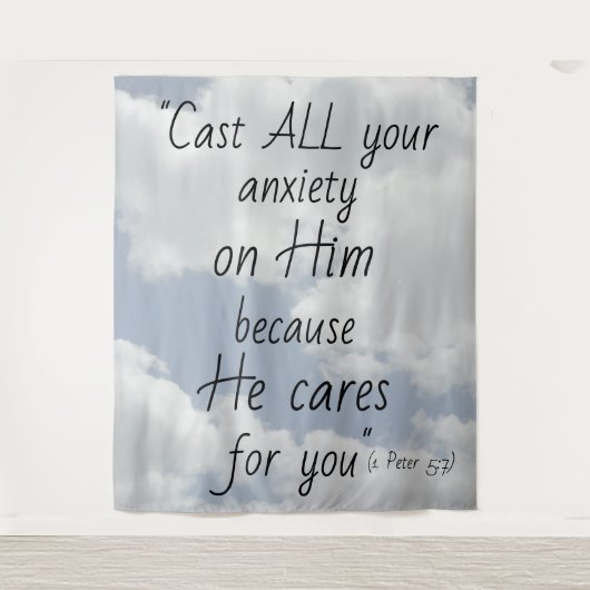 Christelijk thema van het ontwerp van prachtige wo wandkleed (Voorkant)