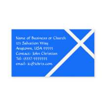 Christelijk Thema Wit Kruis voor Kerken & Pastors