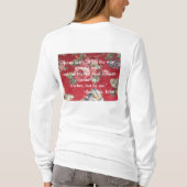 Christelijk-themed Woman's T-Shirt (Achterkant)