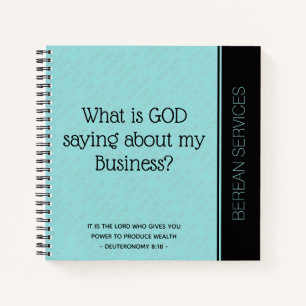 Christelijk Tijdschrift WAT ZEGT GOD? Amerikaanse  Notitieboek