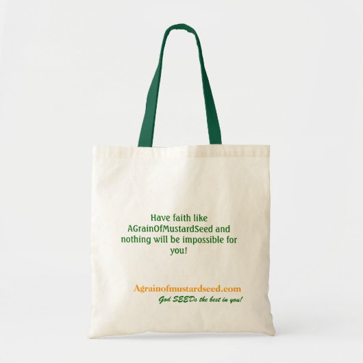 Christelijk Tote Bag (Voorkant)