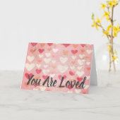 Christelijk U bent een geliefde Kaart (Gele Bloem)