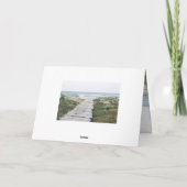 Christelijk Uitzicht Vaderdag Bijbelverse Oceaan Kaart (Achterkant)