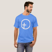 Christelijk Universalissymbool T-shirt (Voorkant volledig)