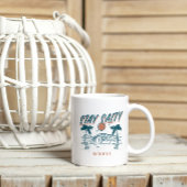 Christelijk verblijf zout Matthew 5:13 Retro Beach Koffiemok