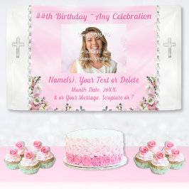 Christelijk verjaardagsspandoek, de verjaardag van spandoek