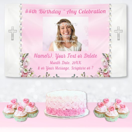 Christelijk verjaardagsspandoek, de verjaardag van spandoek