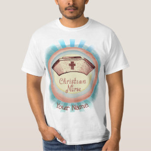 Christelijk verpleegkundig Pet T-shirt