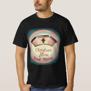 Christelijk verpleegkundig Pet T-shirt