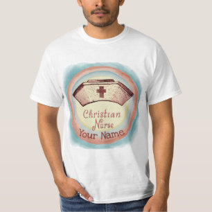 Christelijk verpleegkundig Pet T-shirt