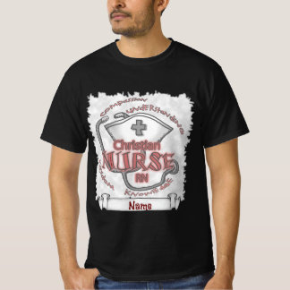 Christelijk verpleegsteraxioma t-shirt