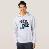 Christelijk & Verse Religieuze Tshirt Hoodie (Voorkant volledig)