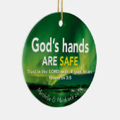 Christelijk VERTROUWEN IN DE VORM 3:5 Keramisch Ornament (Rechts)