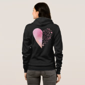 Christelijk vertrouwen van het hart van de vrouw i hoodie (Achterkant volledig)