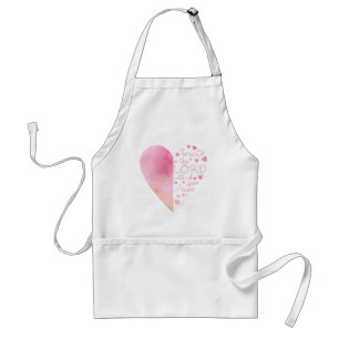 Christelijk vertrouwen van het hart van de vrouw i standaard schort