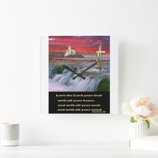 Christelijk Vierkante Klok (Huis)