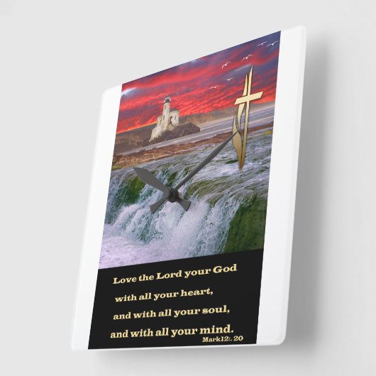 Christelijk Vierkante Klok (Hoek)