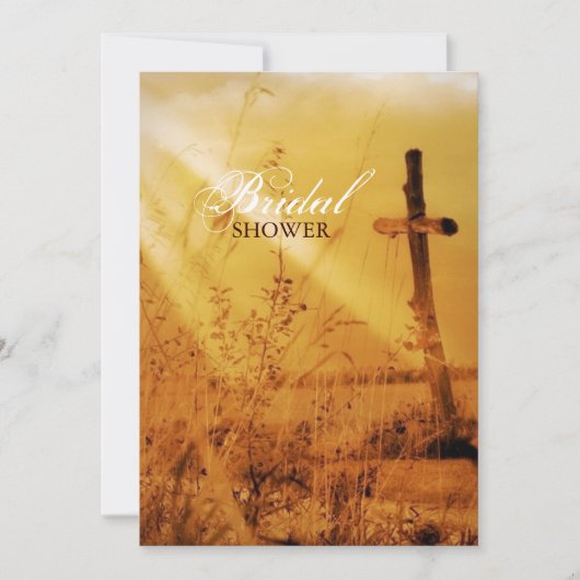 Christelijk vintage vrijgezellenfeest kaart (Voorkant)