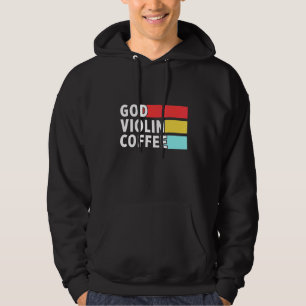Christelijk Violinist Church Worship Violin Player Hoodie