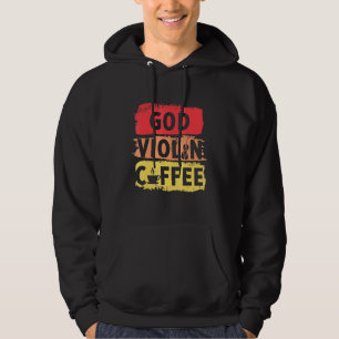 Christelijk Violinist Church Worship Violin Player Hoodie