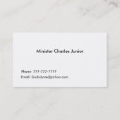 Christelijk Visitekaartje (Achterkant)