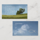 Christelijk Visitekaartje (Voorkant / Achterkant)