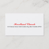 Christelijk Visitekaartje (Achterkant)